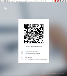 WeChat login process